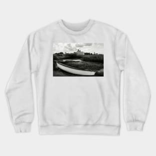 Old rowing Boats - Brancaster Staithe, Norfolk, UK Crewneck Sweatshirt